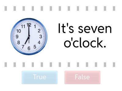 What's the time? (grade 5)