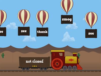 Closed Syllable Balloon Pop