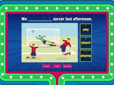  Simple past: affirmative and negative