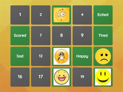 SM2 Emotions matching pairs