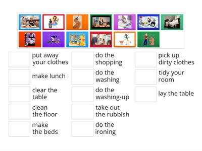 English File (Pre-Intermediate) U4b - Housework