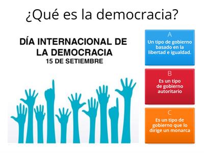 Vivamos en democracia