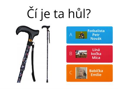 Posesivní genitiv - B1 (kvíz)