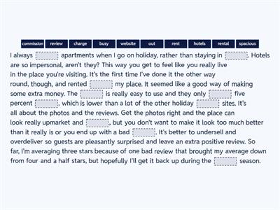 L85 Complete the texts