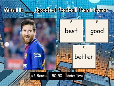 WILLIAM SHAKESPEARE SCHOOL OF ENGLISH| Comparatives and Superlatives | A2/A2+