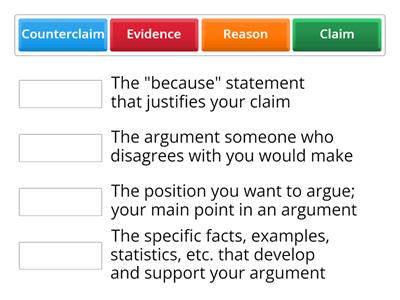 Argument Terms