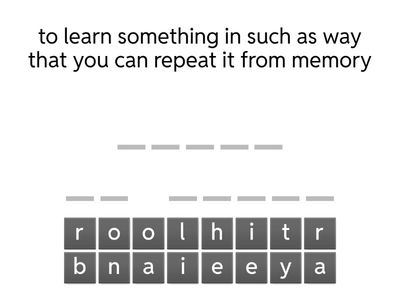 Speak Out B2, 1B Memory (Collocations and idioms)