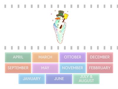 The Months of the Year
