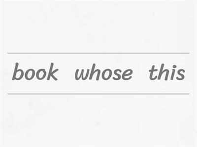 esercizi inglese 5 elementare