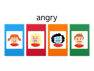 KS2 Explore emotions match game