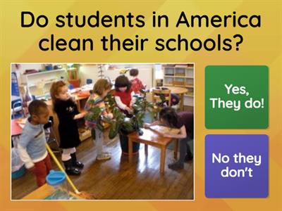 Elementary School in America Quiz