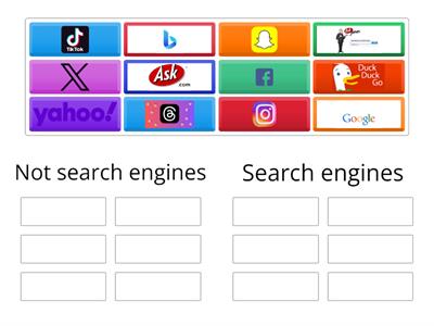 Search engines