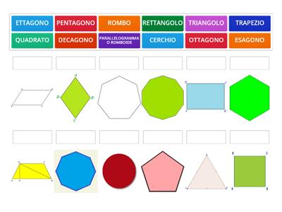 FIGURE GEOMETRICHE PIANE