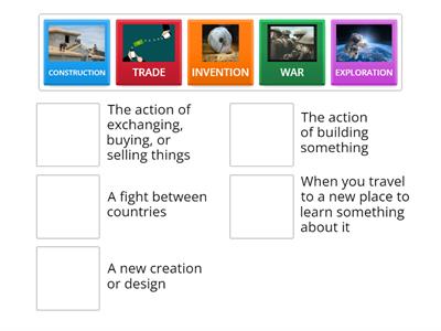 MATCH WORDS AND DEFINITIONS
