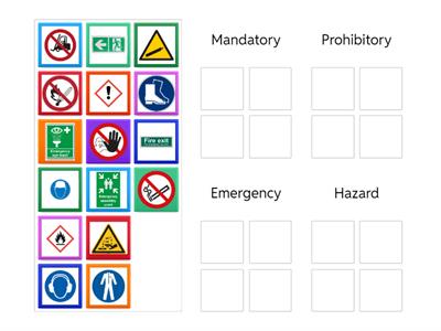 Health and Safety Signage