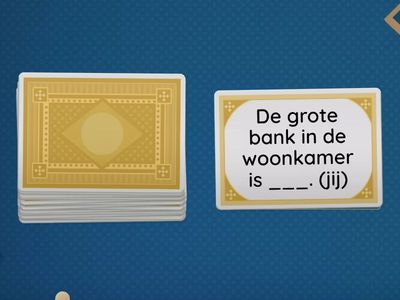 Bezittelijk voornaamwoord - Thema wonen 