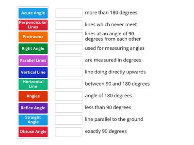 Angles and Lines