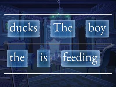 Arrange The Sentences