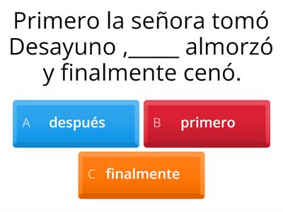 Conectores de secuencia