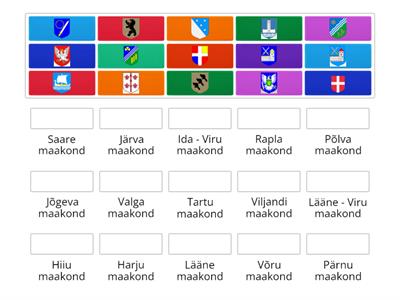 Eesti maakonnad ja vapid