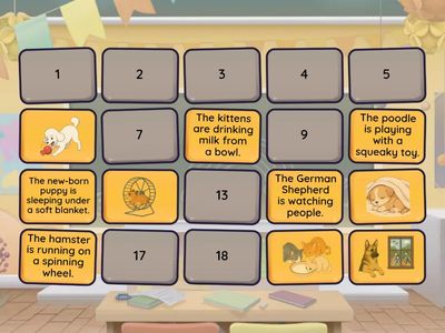 Present Continuous: Animal Shelter