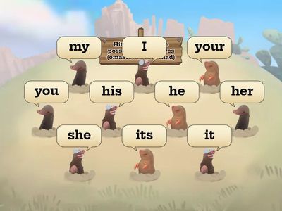 Possessive adjectives