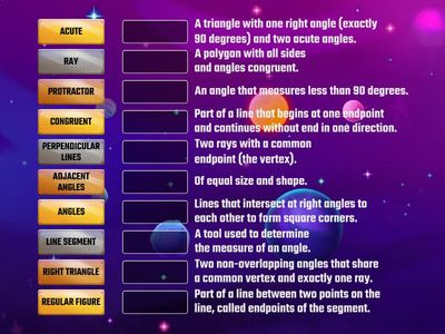 G4 Geometry Vocabulary