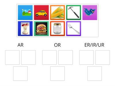 R Controlled Vowel Chart