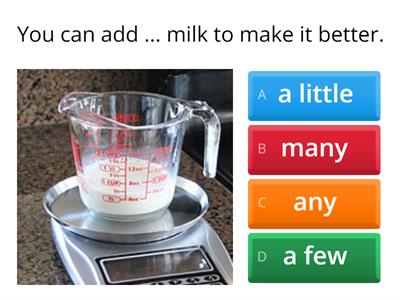 7th Grade - Unit 6 - Quantifiers