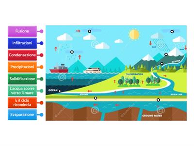 Il ciclo dell`acqua