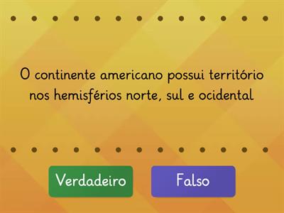 Revisão 8º ano - O continente americano