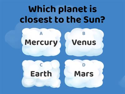 Year 5 Solar System Quiz