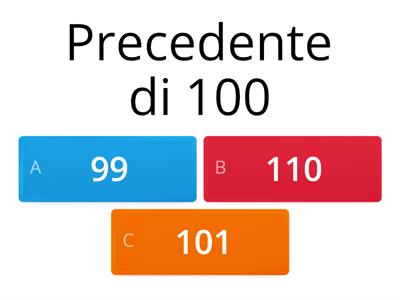 numeri oltre il 100