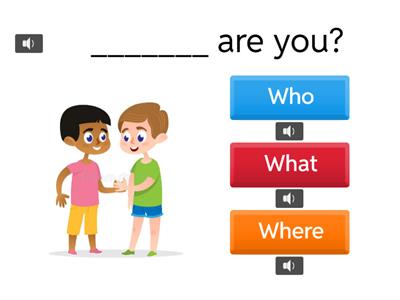  K U4W5 Question Words 