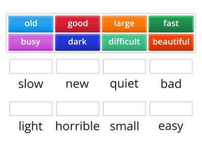 Antonyms