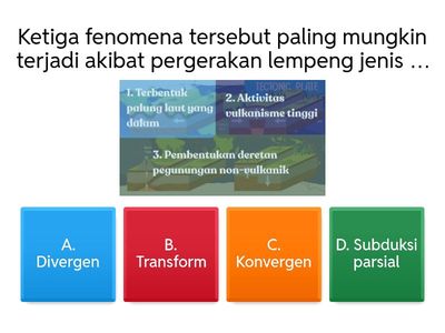 PERGERAKAN LEMPENG TEKTONIK