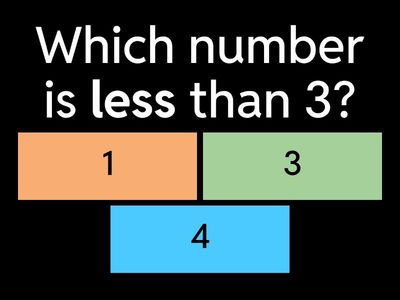 Comparing Numbers 1-5