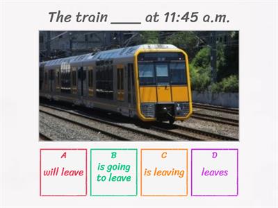 Ways of expressing future