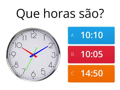 Hora/relógio