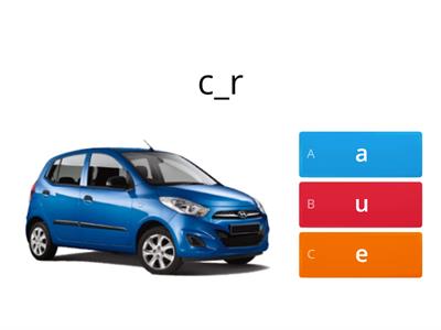 R-Controlled Vowels practice