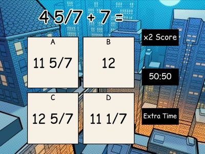 Adding Mixed Numbers