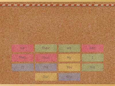 Местоимения