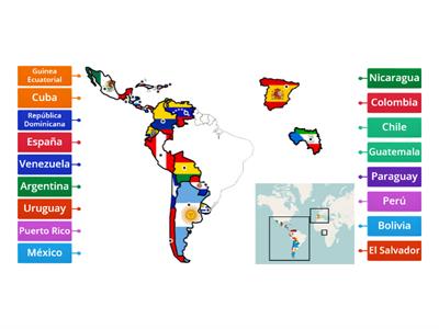 Los países hispanohablantes