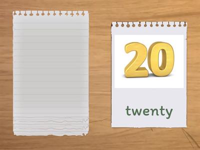 Numbers 1-20 pronunciation