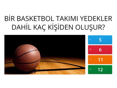 BASKETBOL TEMEL KURALLAR TEST