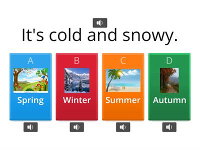 Seasons Quiz