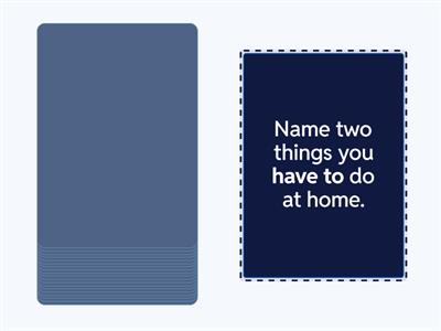 Modals Speaking TEENS 2