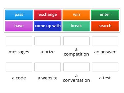 Solutions Intermediate 5F Verb-noun collocations