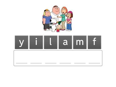 Семья для 3 класса