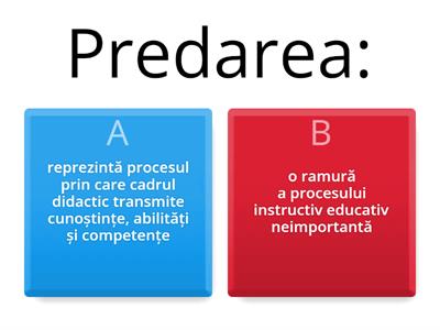 relatia predare-invatare-evaluare